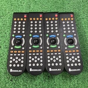 Lot Of 4 ROOMLINX ~ REMOTE CONTROL ~ MODEL # SWP-4738WT-RMX - Bundle